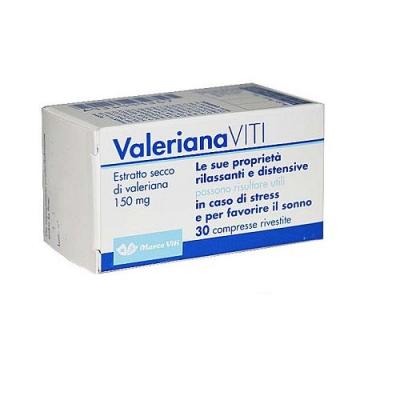 MARCO VITI valeriana estratto secco 150 mg 30 compresse